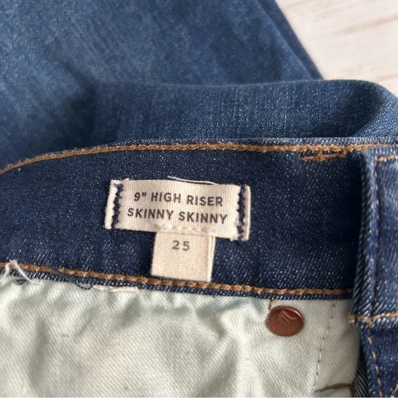 Madewell 9” High Riser Skinny Skinny Jeans | Size 25 - Picture 6 of 7